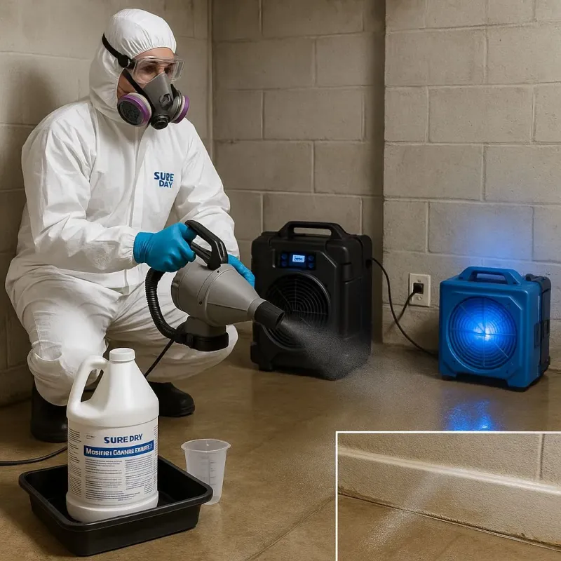 Sanitization and Odor Removal process in Whitney, TX