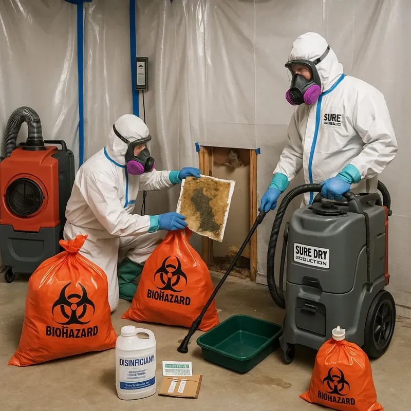 Contaminated Water Handling Protocols process in Whitney, TX